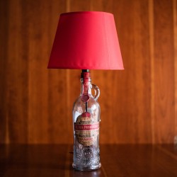 Lampada artigianale bottiglia El Ron Proibito